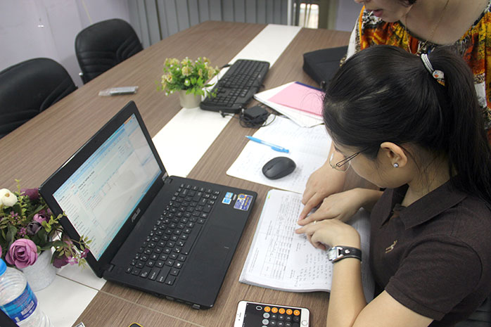 Khóa học kế toán tổng hợp tại Long Biên