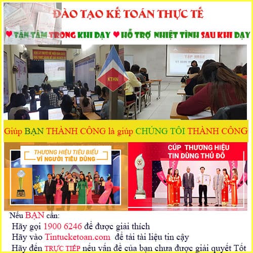 Khóa học kế toán thuế tại Quế Võ Bắc Ninh 