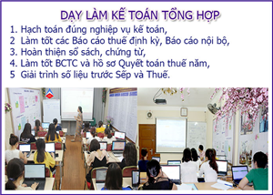 Trung tâm dạy kế toán tại Tiên Du Bắc Ninh Giá rẻ Uy tín