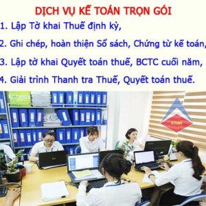 Dịch vụ kế toán trọn gói tại Vệ An Bắc Ninh 