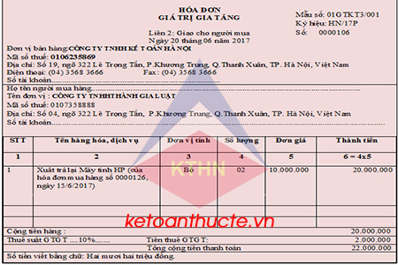 Cách hạch toán hàng bán bị trả lại theo thông tư 200 và thông tư 133