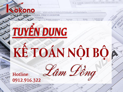 TÌM VIỆC LÀM KẾ TOÁN NỘI BỘ TẠI LÂM ĐỒNG