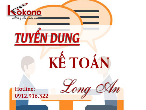tìm việc làm kế toán tổng hợp tại Long An