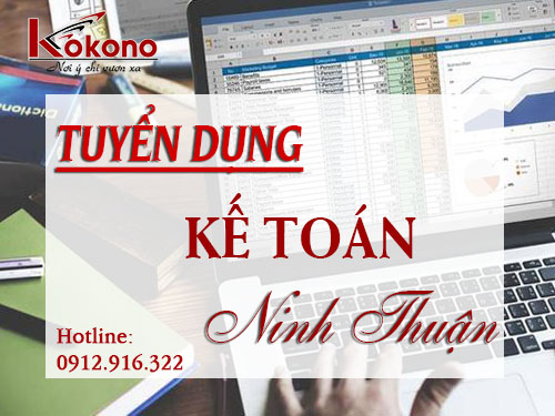 Tìm việc làm kế toán nội bộ tại Ninh Thuận 