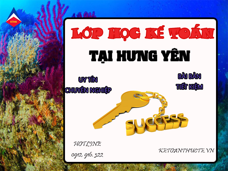 lớp học kế toán tại Hưng Yên