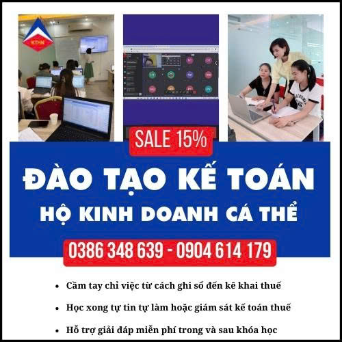 Đào tạo kế toán hộ kinh doanh