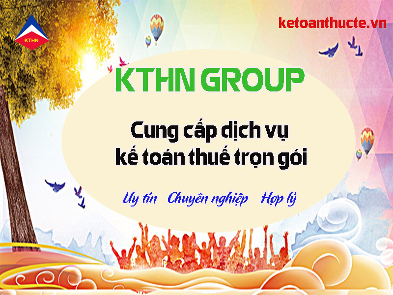dịch vụ kế toán thuế trọn gói