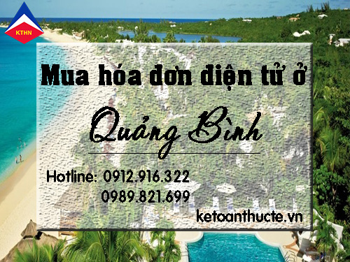 mua hóa đơn điện tử ở quảng bình