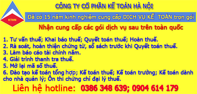 Dịch vụ kế toán trọn gói tại Bắc Giang 