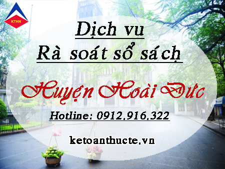 dịch vụ rà soát sổ sách tại Huyện Hoài Đức