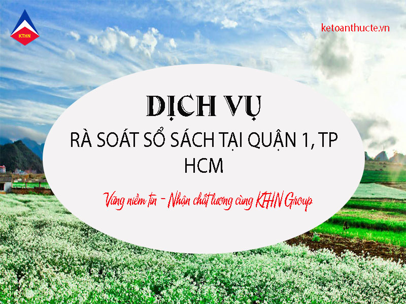 dịch vụ rà soát sổ sách tại Quận 2, TP HCM