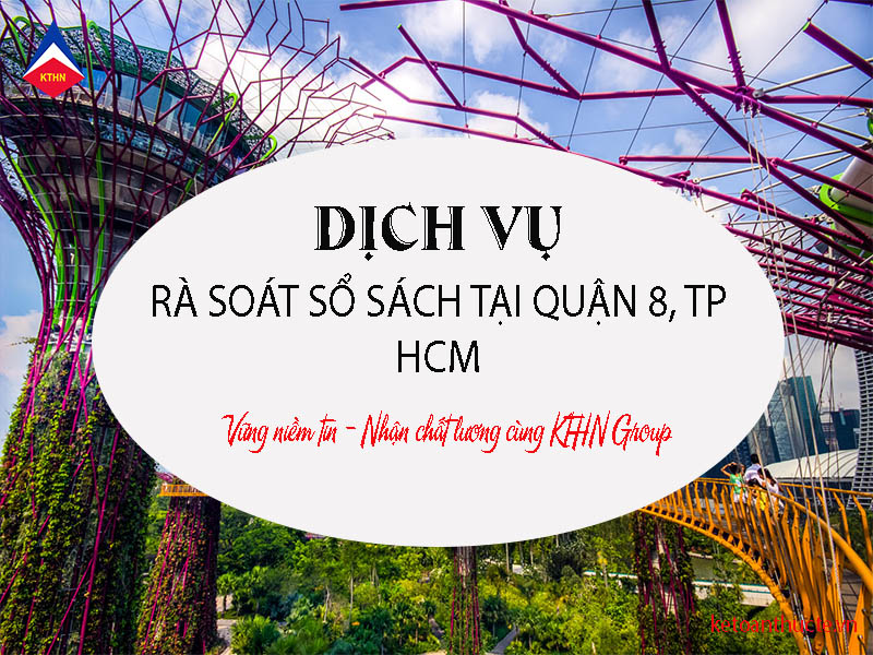 dịch vụ rà soát sổ sách tại Quận 8, TP HCM
