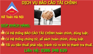 Dịch vụ báo cáo tài chính tại Hưng Yên