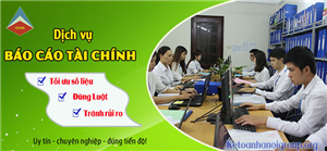 Công ty làm dịch vụ báo cáo tài chính tại Mê Linh chuyên nghiệp